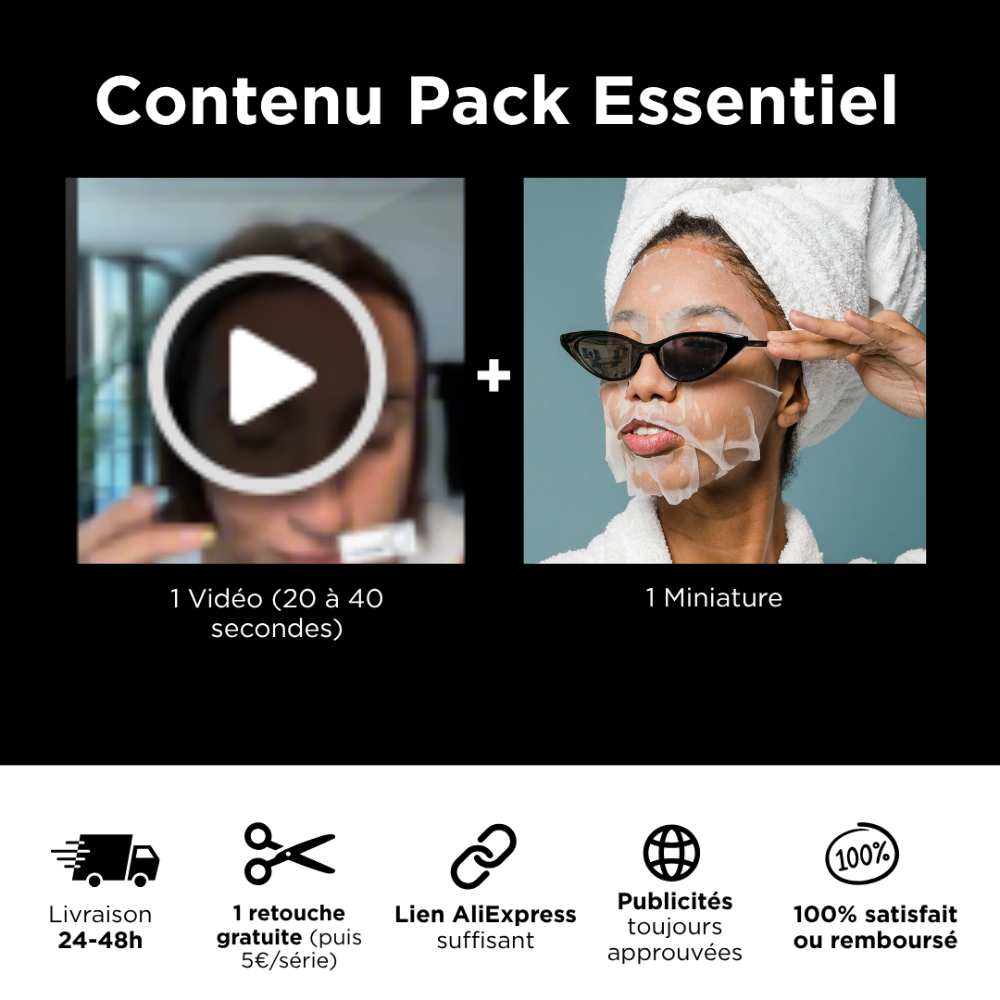 Pack Création Video E-commerce