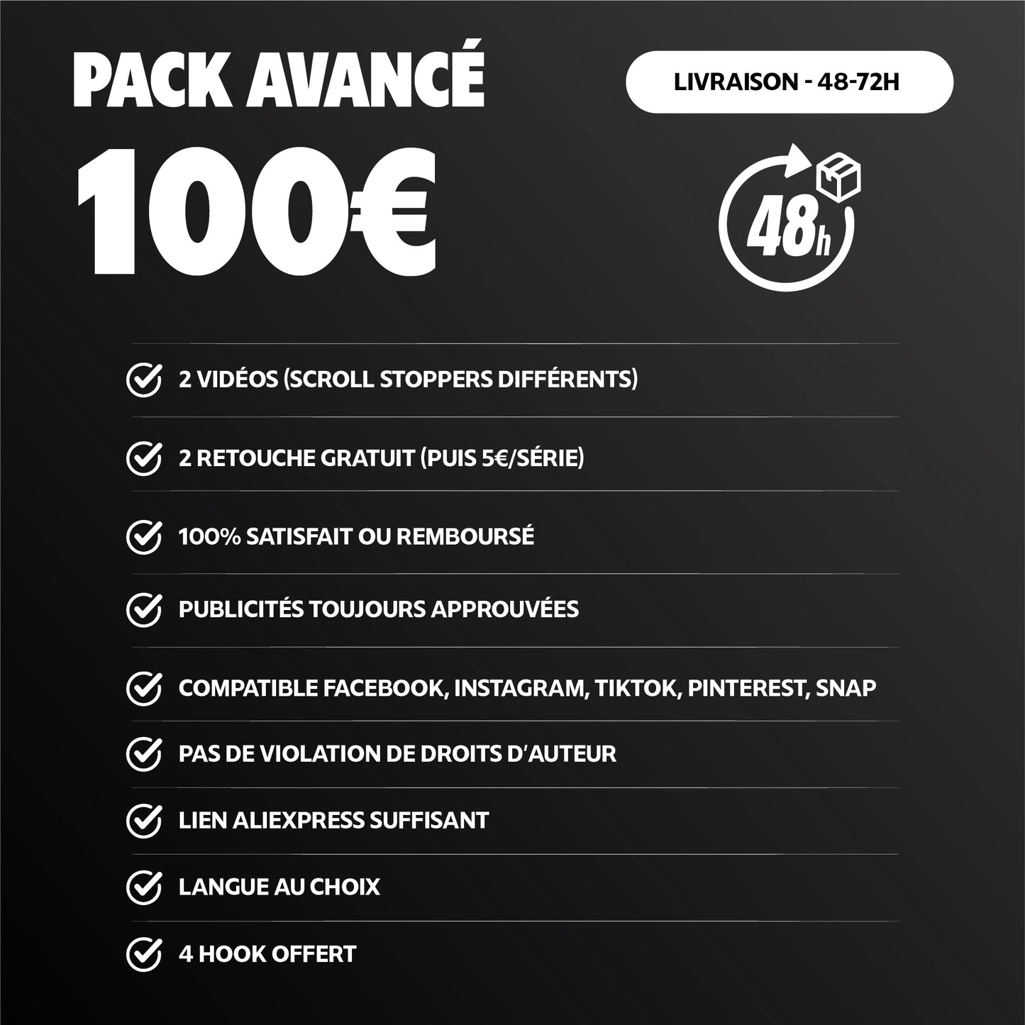Pack Création Video E-commerce