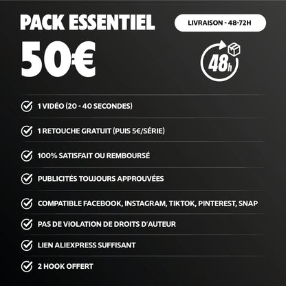 Pack Création Video E-commerce