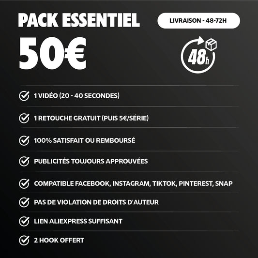 Pack Création Video E-commerce