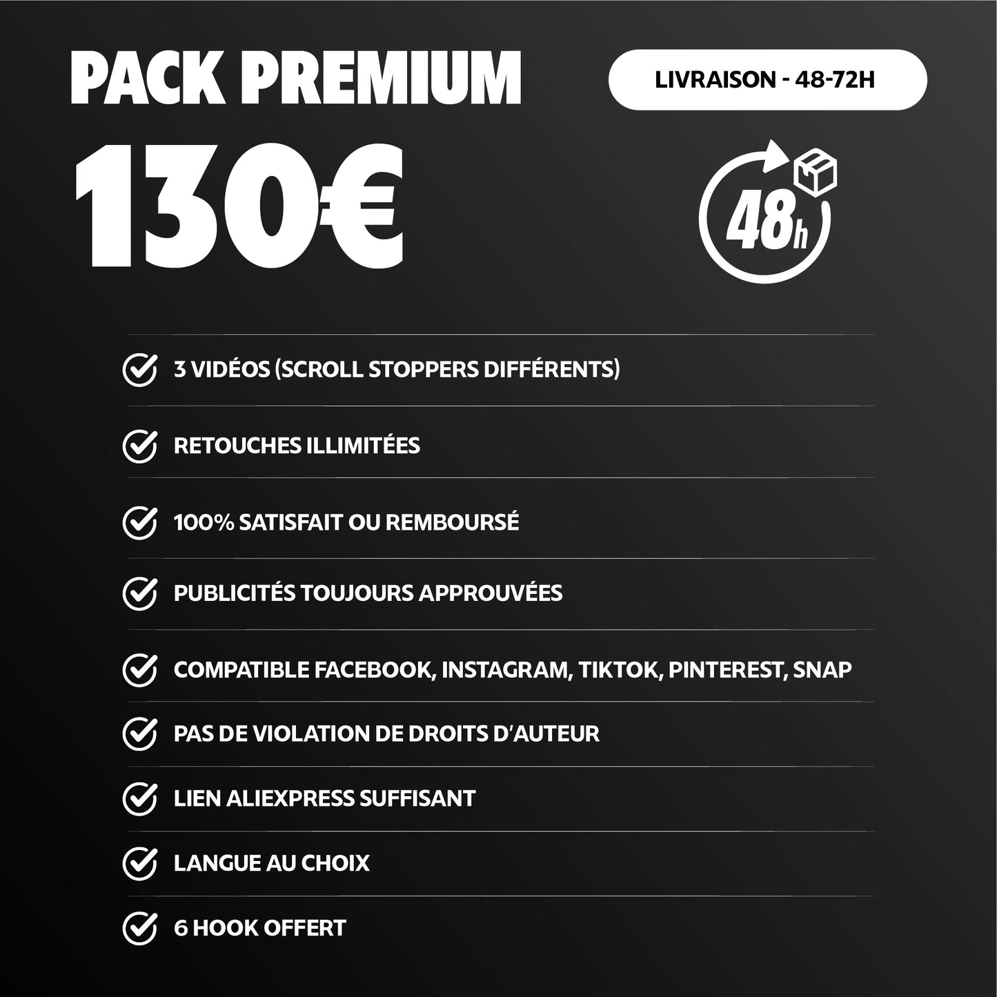 Pack Création Video E-commerce