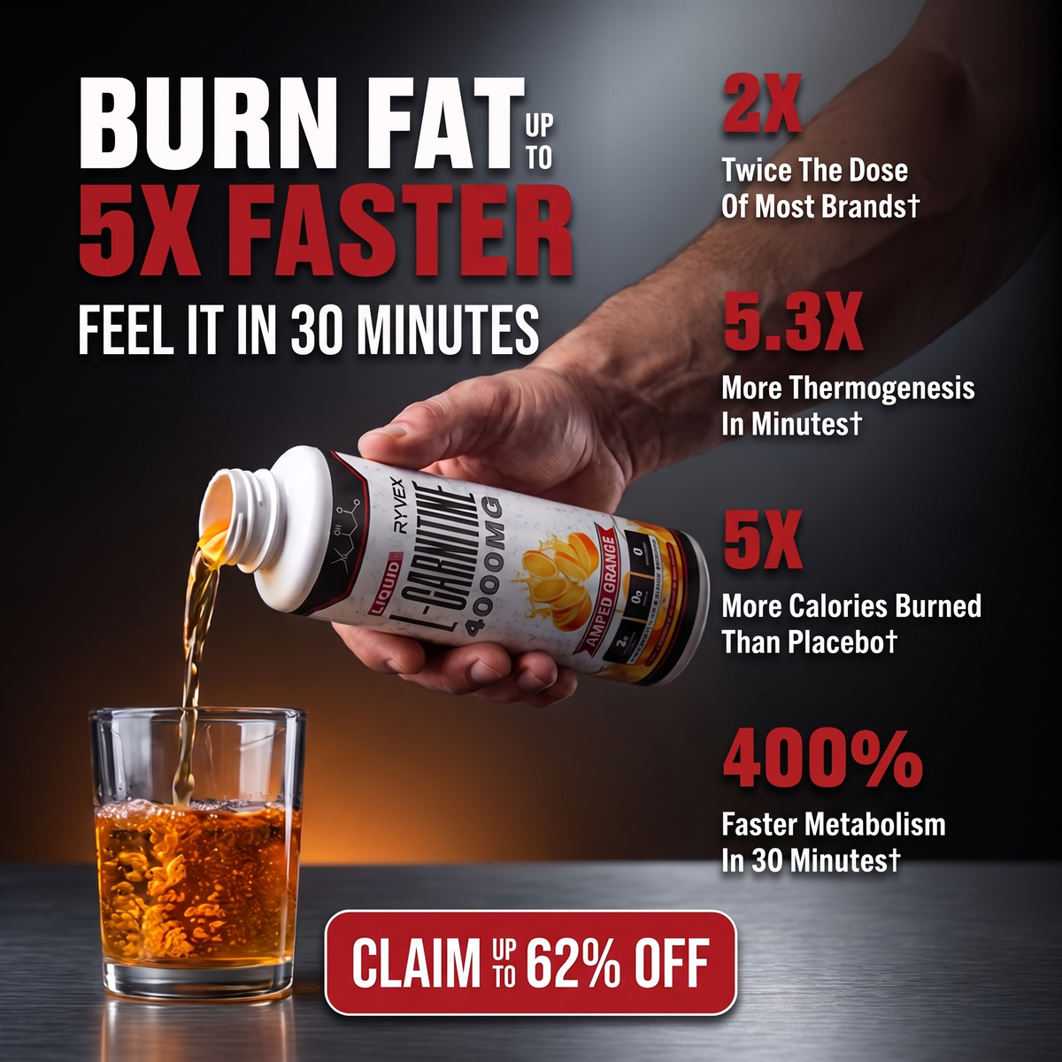Liquid L-Carnitine 4000MG